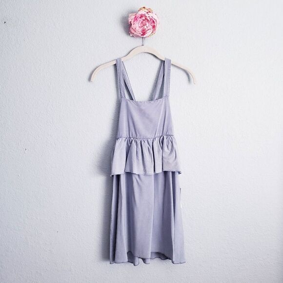 Chaser Girls Coastal Chambray Cloth Flouncy Sundress - Picture 2 of 8